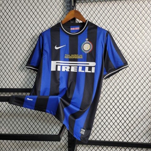 2009-10 Inter Milan Home Retro Jersey/09-10国米主场欧冠决赛版