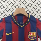 Retro 09-10 Barcelona Home Kids Kit/09-10巴萨主场童装