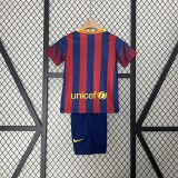 Retro 13-14 Barcelona Home Kids Kit/13-14巴萨主场童装