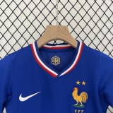 2024 France Home Kids Kit/2024法国主场童装