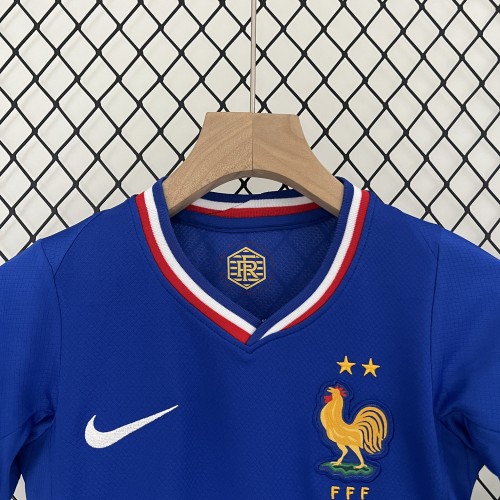 2024 France Home Kids Kit/2024法国主场童装