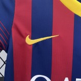 Retro 13-14 Barcelona Home Kids Kit/13-14巴萨主场童装