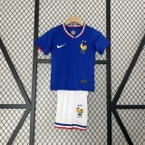 2024 France Home Kids Kit/2024法国主场童装