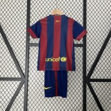 Retro 14-15 Barcelona Home Kids Kit/14-15巴萨主场童装