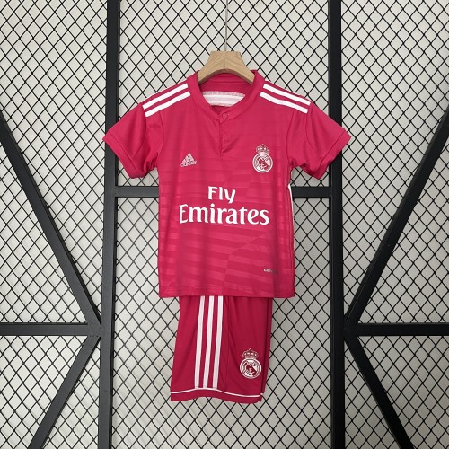 Retro14-15 Real Madrid Away Kids Kit/14-15皇马客场童装