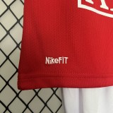 Retro 07-08 Manchester United Home Champions League Kids Kit/07-08 曼联主场，欧冠版童装