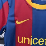 Retro10-11 Barcelona Home Kids Kit/10-11巴萨主场童装