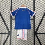 Retro 1998 France Home Kids Kit/1998法国主场童装