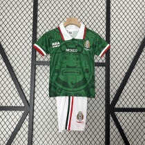 Retro 1998 Mexico Home Kid Kit/1998墨西哥主场童装