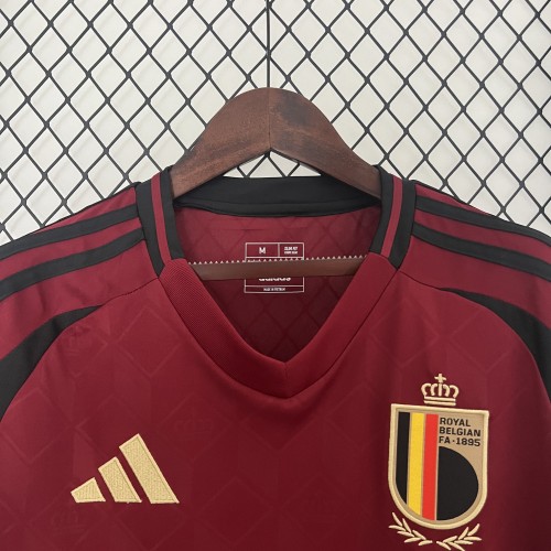 2024 Belgium Home Fans Jersey/2024 比利时主场球迷