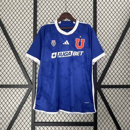 24-25 Universidad de Chile Home Fans Jersey/24-25 智利大学主场球迷版