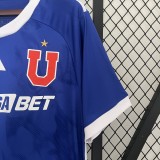 24-25 Universidad de Chile Home Fans Jersey/24-25 智利大学主场球迷版