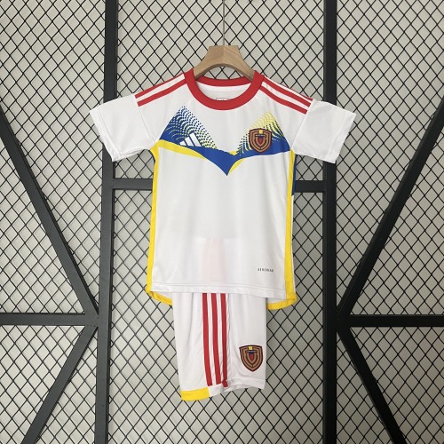 2024 Venezuela Away Kid Kit/ 2024委内瑞拉客场童装