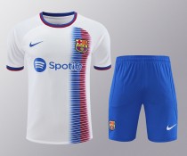 24-25 Barcelona Training Short Sleeve Training Suit/24-25巴萨短袖训练服