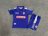 Retro 98-99 Fiorentia Home Kids Kit/ 98-99 佛罗伦萨主场童装