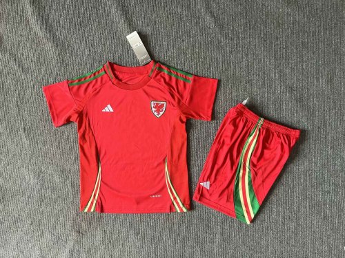 2024 Wales Home Kid Kit/ 2024 威尔士主场童装