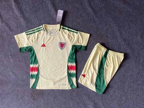 2024 Wales Away Kid Kit/ 2024 威尔士客场童装