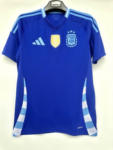 2024 Argentina Away Fans Jersey/2024阿根廷客场球迷版