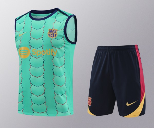 24-25 Barcelona Vest Training  Suit/24-25巴萨背心训练服