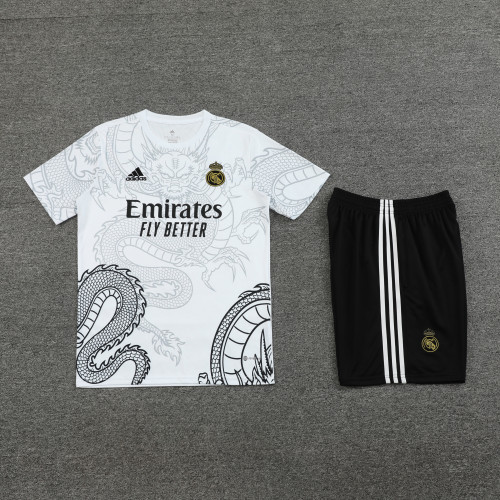 24-25 Real Madrid training Short Sleeve Training Suit/24-25皇马短袖训练服