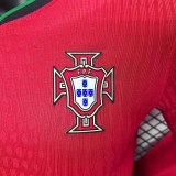 2024 Portugal Home Long Sleee Player Jersey/ 2024 葡萄牙主场球员版长袖