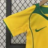 Retro 2004 Brazil Home Kids Kit/ 2004 巴西主场童装