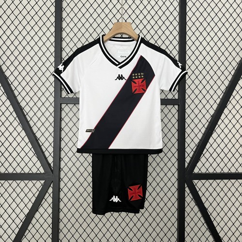 24-25 Vasco da Gama Away Kid Kit/24-25达伽马客场童装