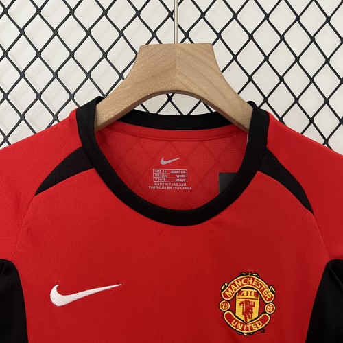 Retro 05-06 Manchester United Home Kids Kit/ 05-06曼联主场童装