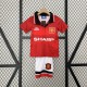 Retro 94-96 Manchester United  Home Kids Kit/ 94-96曼联主场童装