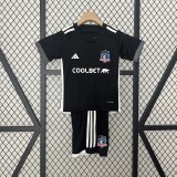 24-25 Colo Colo Away Kids Kit/24-25科洛科洛客场童装