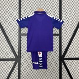 Retro1998 Fiorentina Home Kids Kit/ 1998佛罗伦萨主场童装