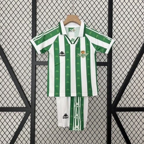 Retro 95-97 Real Betis Home Kids Kit/95-97贝蒂斯主场童装