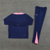 24-25 Atletico Madrid royal blue Player Version Training Suit/24-25马竞宝蓝色半拉训练服，球员版