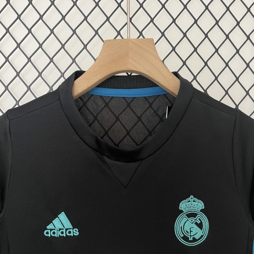 Retro17-18 Real Madrid Away Kids Kit/17-18皇马客场童装