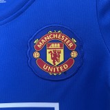 Retro 08-09 Manchester United Third Kids Kit/08-09曼联第二客场童装
