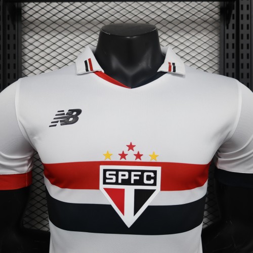 24-25  Sao Paulo Home Player Jersey/ 24-25  圣保罗主场球员版