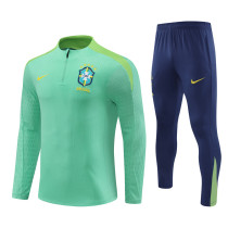 2024 Brazil Player Version Training Suit/2024巴西半拉训练服，球员版