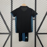 Retro17-18 Real Madrid Away Kids Kit/17-18皇马客场童装