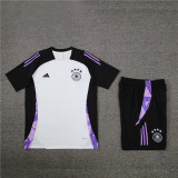 2024 Germany White Short Sleeve Training Suit/2024德国短袖训练服