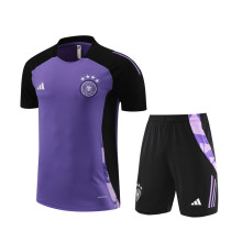 2024 Germany Purple Short Sleeve Training Suit/2024德国短袖训练服
