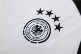 2024 Germany White Short Sleeve Training Suit/2024德国短袖训练服