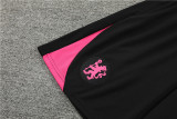 24-25 Chelsea Pink Short Sleeve Training Suit/24-25切尔西短袖训练服