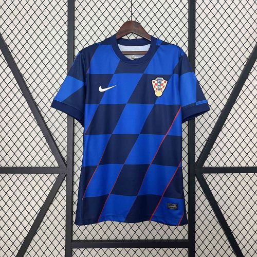 2024 Croatia Away Fans Jersey/2024 克罗地亚客场球迷