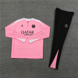 24-25 PSG Pink Player Version Training Suit/24-25PSG巴黎半拉训练服，球员版