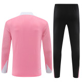 24-25 PSG Pink Player Version Training Suit/24-25PSG巴黎半拉训练服，球员版
