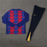 24-25 Barcelona Training Suit/24-25巴萨半拉训练服【迷彩款】