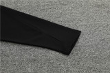 2024 Italy Black Training Suit/2024意大利黑色半拉训练服