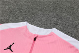 24-25 PSG Pink Player Version Training Suit/24-25PSG巴黎半拉训练服，球员版
