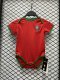 2024 Portugal Home Baby Clothing/2024葡萄牙主场婴儿装