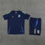 2024 Italy Short Sleeve Training Suit/2024意大利短袖训练服